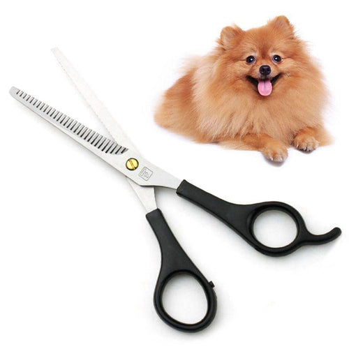 Pet Dog Stainless Steel Thinning Scissors Shears Grooming Hair Cutting Tool